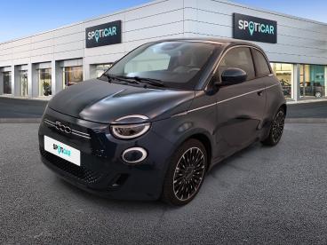 SPOTICAR Fiat 500 E 118 Ch La Prima Occasion - Citadine Electrique Ocean Green - Lyon - 1204004207_1