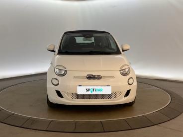 SPOTICAR Fiat 500 C E 118 Ch Nouvelle 500 Occasion - Citadine Electrique Ice White - Castelnau-d Estretefonds - 1204004636_2