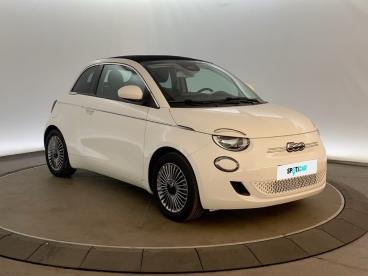 SPOTICAR Fiat 500 C E 118 Ch Nouvelle 500 Occasion - Citadine Electrique Ice White - Castelnau-d Estretefonds - 1204004636_3