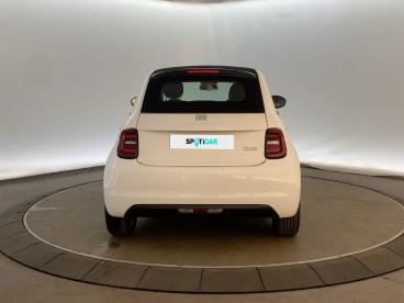 SPOTICAR Fiat 500 C E 118 Ch Nouvelle 500 Occasion - Citadine Electrique Ice White - Castelnau-d Estretefonds - 1204004636_5