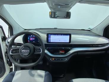 SPOTICAR Fiat 500 3+1 E 118 Ch Icone Occasion - Citadine Electrique White - Lyon - 1204008088_2