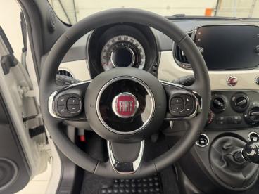 SPOTICAR Fiat 500 Hybrid 1.0 Bsg 70 Ch Pack Con Occasion - Citadine Hybride Blanc - Yvetot - 1204009820_5