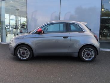 SPOTICAR Fiat 500 E 95ch (red) My23 Occasion - Citadine Electrique Mineral Grey Métal - Morlaix Cedex - 1204010002_2