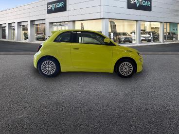 SPOTICAR Fiat 500 E 95ch Occasion - Citadine Electrique Jaune - Brest - 1204010012_2