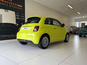 SPOTICAR Fiat 500 E 95ch Occasion - Citadine Electrique Jaune - Brest - 1204010012_3
