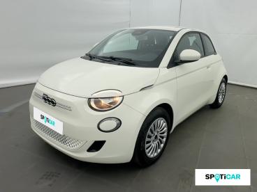 SPOTICAR Fiat 500 E 95ch Action Occasion - Citadine Electrique Blanc - La Ravoire - 1204017397_1