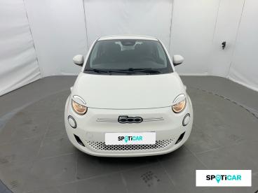 SPOTICAR Fiat 500 E 95ch Action Occasion - Citadine Electrique Blanc - La Ravoire - 1204017397_2