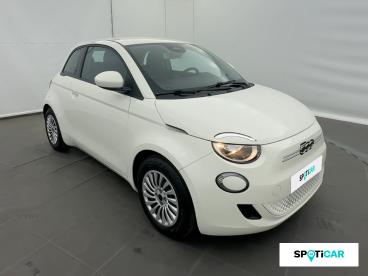 SPOTICAR Fiat 500 E 95ch Action Occasion - Citadine Electrique Blanc - La Ravoire - 1204017397_3