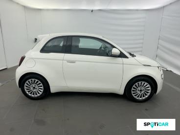 SPOTICAR Fiat 500 E 95ch Action Occasion - Citadine Electrique Blanc - La Ravoire - 1204017397_4