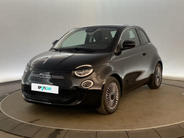 SPOTICAR Fiat 500 3+1 E 118 Ch Red Occasion - Citadine Electrique Onyx Black - Castelnau-d Estretefonds - 1204026215_1