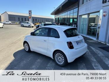 SPOTICAR Fiat 500 E 118ch My23 Occasion - Citadine Electrique Blanc - Niort - 1204027781_3