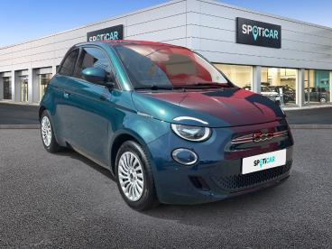 SPOTICAR Fiat 500 E 118 Ch Nouvelle 500 Occasion - Citadine Electrique Bleu - Epinal - 1204028495_3