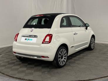 SPOTICAR Fiat 500 C 1.2 69 Ch S/s Dualogic Star Occasion - Citadine Essence Blanc - Pessac - 1204028940_5