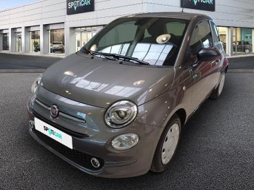 SPOTICAR Fiat 500 1.0 70ch Bsg S&s Pack Confort Occasion - Citadine Hybride Blanc - Saint Malo - 1204037534_1