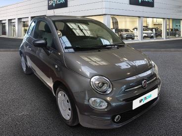 SPOTICAR Fiat 500 1.0 70ch Bsg S&s Pack Confort Occasion - Citadine Hybride Blanc - Saint Malo - 1204037534_3
