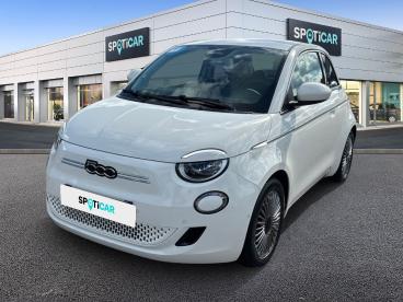 SPOTICAR Fiat 500 E 118 Ch Nouvelle 500 Occasion - Citadine Electrique Blanc - Epinal - 1204040306_1