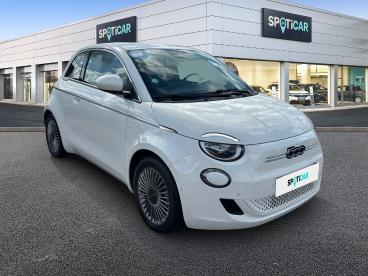SPOTICAR Fiat 500 E 118 Ch Nouvelle 500 Occasion - Citadine Electrique Blanc - Epinal - 1204040306_3