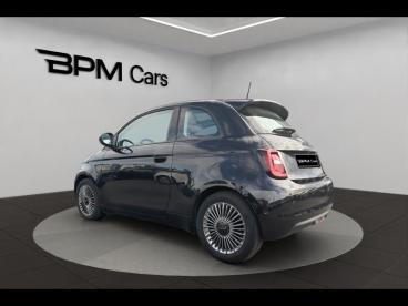 SPOTICAR Fiat 500 E 118ch Icone Occasion - Citadine Electrique Onyx Black Pastel - Reze - 1204051248_4