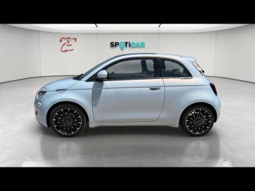 SPOTICAR Fiat 500 E 118ch Icone Occasion - Citadine Electrique Celestial Blue Tri-couche - Aix En Provence - 1204053719_2