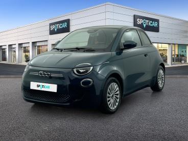 SPOTICAR Fiat 500 E 118 Ch Nouvelle 500 Occasion - Citadine Electrique Vert - Roncq - 1204060861_1
