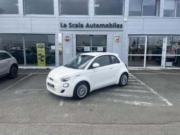 SPOTICAR Fiat 500 E 95ch Action Occasion - Citadine Electrique Blanc - Niort - 1204063291_1