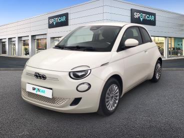 SPOTICAR Fiat 500 E 118 Ch Nouvelle 500 Occasion - Citadine Electrique White - Venissieux - 1204080416_1