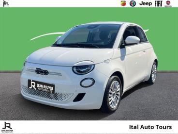 SPOTICAR Fiat 500 E/electrique 118ch/118/my23/camera/radar Av/ar Occasion - Citadine Electrique Blanc - Chambray Les Tours - 1204080624_1