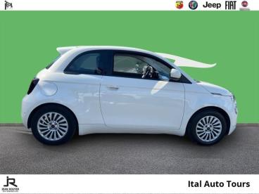 SPOTICAR Fiat 500 E/electrique 118ch/118/my23/camera/radar Av/ar Occasion - Citadine Electrique Blanc - Chambray Les Tours - 1204080624_4