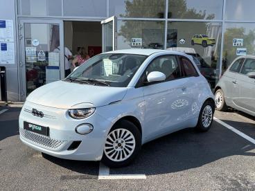 SPOTICAR Fiat 500 E 118ch Pack Confort My23 Occasion - Citadine Electrique Celestial Blue Tri-couche - Chambourcy - 1204087033_2