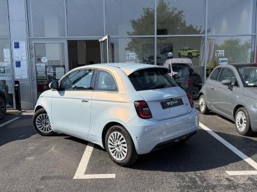 SPOTICAR Fiat 500 E 118ch Pack Confort My23 Occasion - Citadine Electrique Celestial Blue Tri-couche - Chambourcy - 1204087033_3
