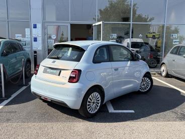 SPOTICAR Fiat 500 E 118ch Pack Confort My23 Occasion - Citadine Electrique Celestial Blue Tri-couche - Chambourcy - 1204087033_4