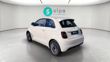 SPOTICAR Fiat 500 E 95 Ch Icone Occasion - Citadine Electrique Blanc - Villenave Dornon Cedex - 1204088349_3