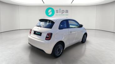 SPOTICAR Fiat 500 E 95 Ch Icone Occasion - Citadine Electrique Blanc - Villenave Dornon Cedex - 1204088349_5
