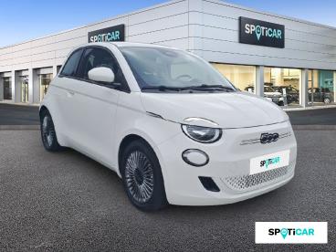SPOTICAR Fiat 500 E/electrique 95ch Icone/radar Ar/1ere Main/garanti Occasion - Citadine Electrique Blanc - Chambray Les Tours - 1204088660_3