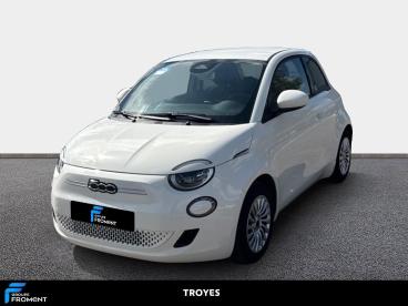 SPOTICAR Fiat 500 E 95 Ch Action Occasion - Citadine Electrique Snow - La Chapelle Saint-luc Cedex - 1204093556_1