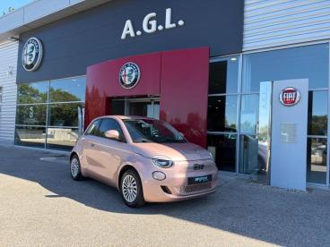 SPOTICAR Fiat 500 E 118ch Icone Occasion - Citadine Electrique Rose Gold Métal - Salon De Provence Cedex - 1204095987_1