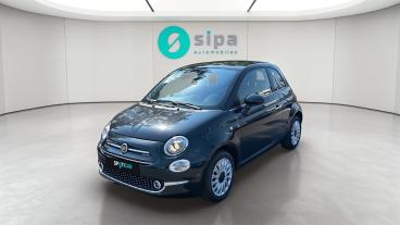 SPOTICAR Fiat 500 1.0 70 Ch Hybride Bsg S/s Web Collezione Occasion - Citadine Hybride Noir - Villenave Dornon Cedex - 1204107616_1