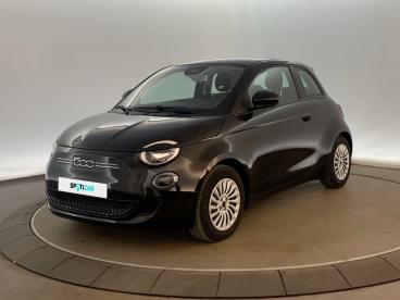 SPOTICAR Fiat 500 E 118 Ch Nouvelle 500 Occasion - Citadine Electrique Onyx Black - Vitrolles - 1204112153_1