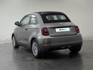 SPOTICAR Fiat 500 C E 118 Ch Nouvelle 500 Occasion - Citadine Electrique Gris - Lomme - 1204120033_3