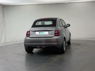 SPOTICAR Fiat 500 C E 118 Ch Nouvelle 500 Occasion - Citadine Electrique Gris - Lomme - 1204120033_4