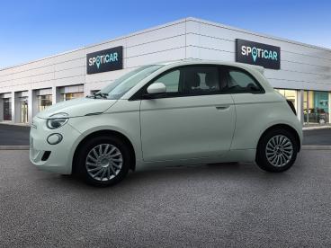 SPOTICAR Fiat 500 E 118 Ch Nouvelle 500 Occasion - Citadine Electrique White - Villeneuve d'ascq - 1204123276_1