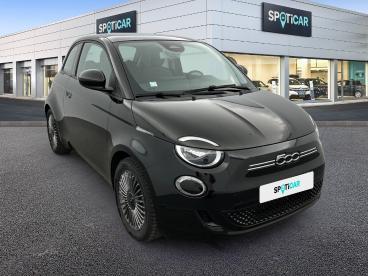 SPOTICAR Fiat 500 3+1 E 118 Ch Icone Occasion - Citadine Electrique Noir - Nanterre - 1204123598_3