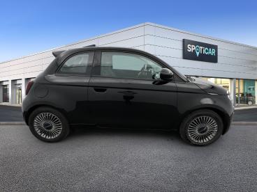 SPOTICAR Fiat 500 3+1 E 118 Ch Icone Occasion - Citadine Electrique Noir - Nanterre - 1204123598_4