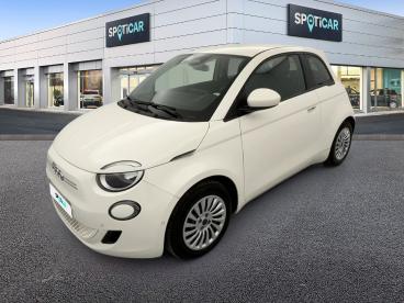 SPOTICAR Fiat 500 E 118 Ch Nouvelle 500 Occasion - Citadine Electrique Blanc - Lomme - 1204123612_1