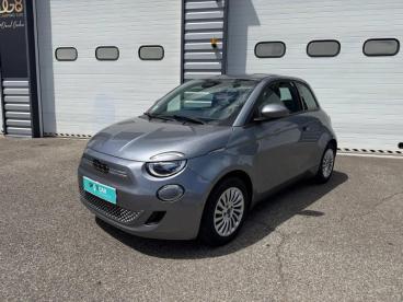 SPOTICAR Fiat 500 E 118ch Pack Confort & Tech My23 Occasion - Citadine Electrique Mineral Grey Métal - Cessy - 1204131357_1