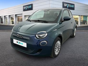 SPOTICAR Fiat 500 E 118 Ch Nouvelle 500 Occasion - Citadine Electrique Ocean Green - St-maur-des-fosses - 1204134889_1