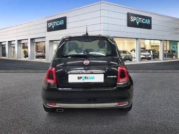 SPOTICAR Fiat 500 1.0 70 Ch Hybride Bsg S/s Dolcevita Occasion - Citadine Hybride Noir - Montmorot - 1204135118_5