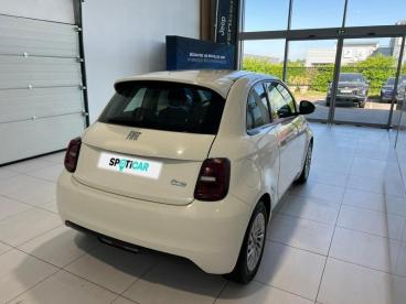 SPOTICAR Fiat 500 E 95ch Action Occasion - Citadine Electrique Blanc - Evreux - 1204138908_4