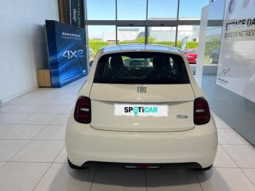 SPOTICAR Fiat 500 E 95ch Action Occasion - Citadine Electrique Blanc - Evreux - 1204138908_5