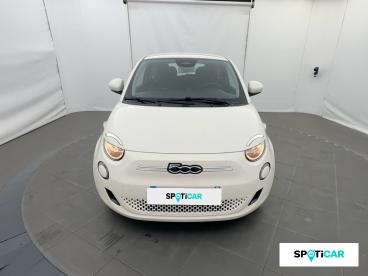 SPOTICAR Fiat 500 E 95ch Action Occasion - Citadine Electrique Blanc - La Ravoire - 1204139137_2